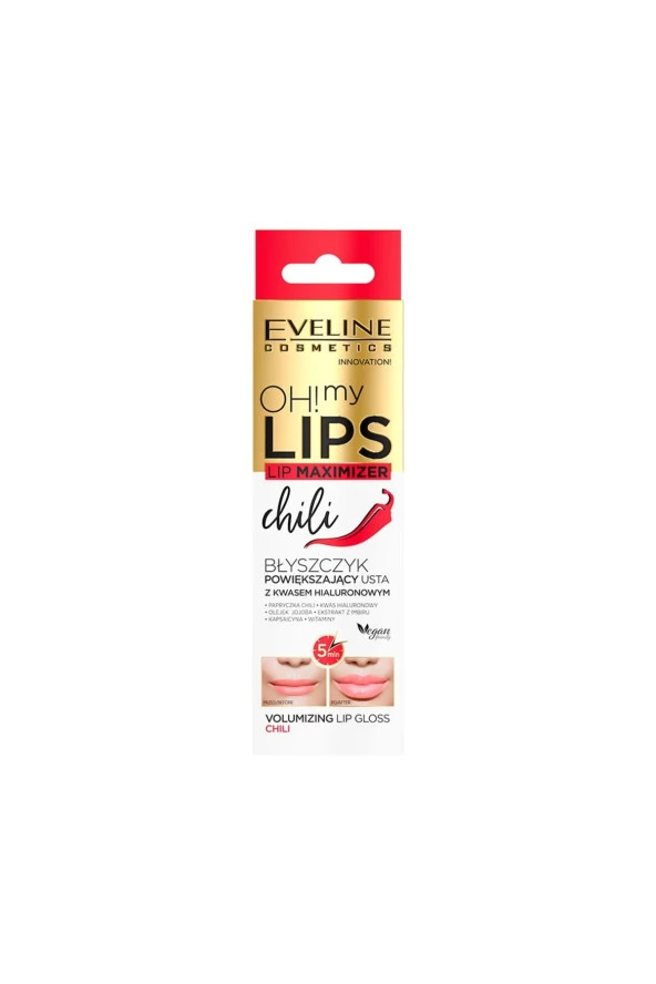 Eveline Oh! My Lips! Biber Ve Hyaluronik Asit Ile