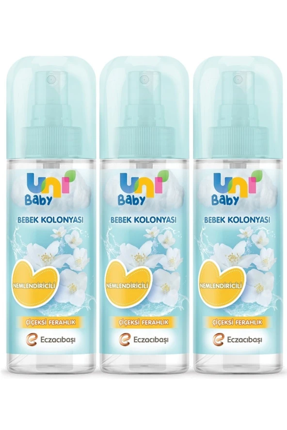 Kolonya Çiçeksi Kokular 150 ml X 3 Adet