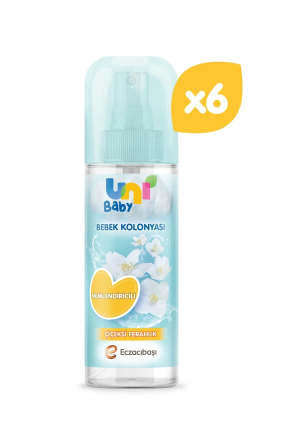 Kolonya Çiçeksi Kokular 150 ml X 6 Adet