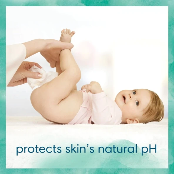 Prima Pampers Harmonie Islak Havlu Mendil Aqua Pure 48 Yaprak 6 Lı Set (288 Yaprak) Organik Pamuk - 8