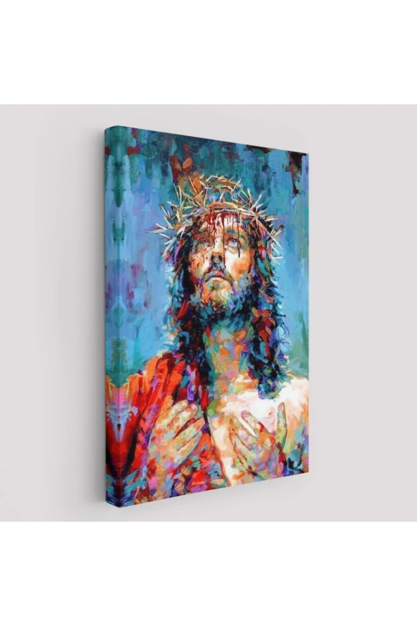 İsa Mesih Dekortif Duvar Yüksek Kaliteli Kanvas Canvas Tablo Tabloları