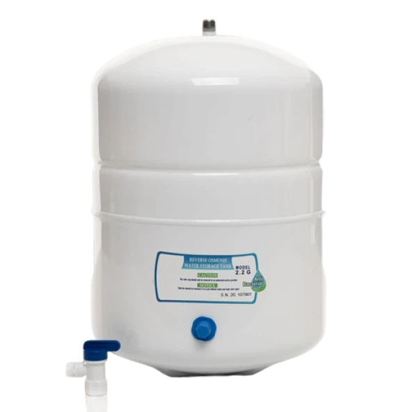 Su Arıtma Cihaz Tankı 8 Litre Çelik Tank (2.8 Galon) - 3