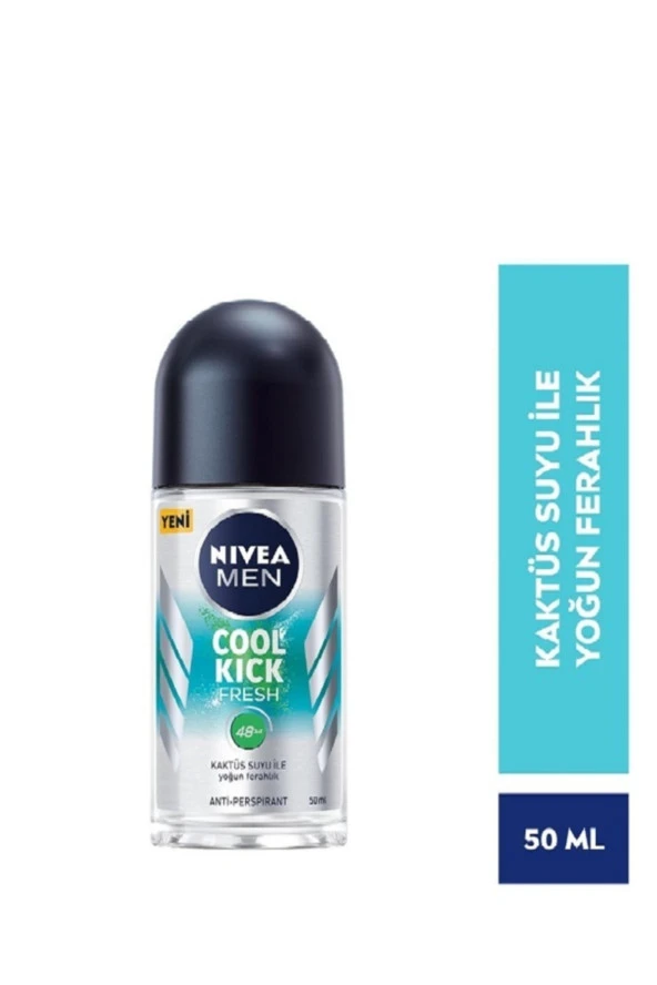 Nivea Men Erkek Roll On Deodorant Cool Kick Fresh