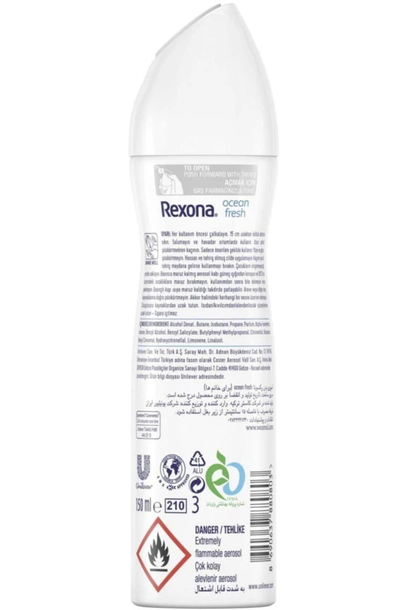 Rexona Deo Woman Ocean Fresh Sprey 150 ml - 3