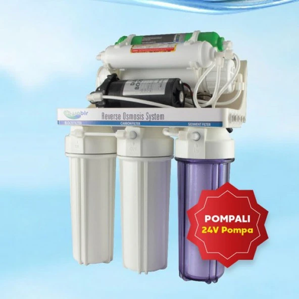 Aquabir 6A-WP Pompalı Su Arıtma Cihazı