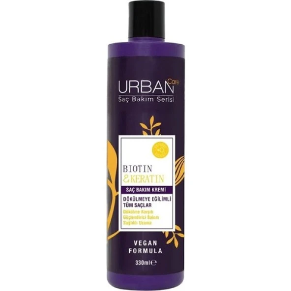 Urban Care Saç Kremi 330ml Biotin Keratin