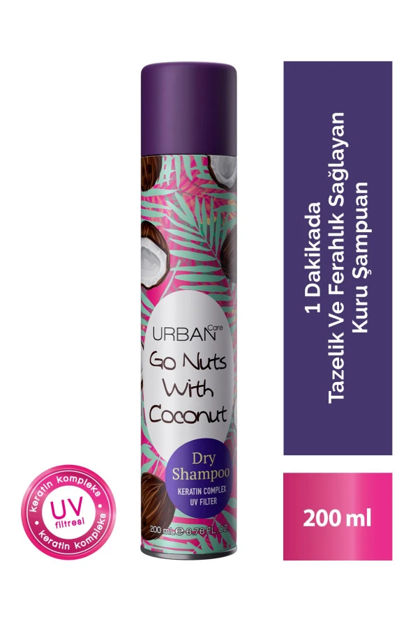 URBAN CARE KURU ŞAMPUAN VOLUME 200ML