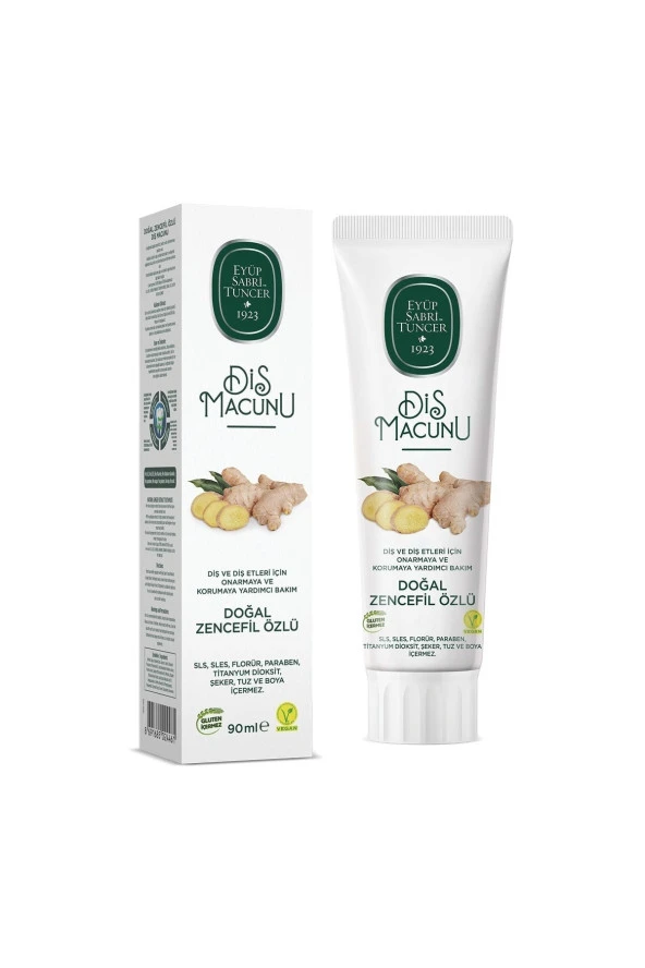 Eyup Sabrı Tuncer Doğal Zencefil Özlü Diş Macunu
