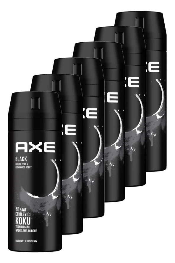 Black Erkek Deodorant 150 Ml. Altılı Set - 2