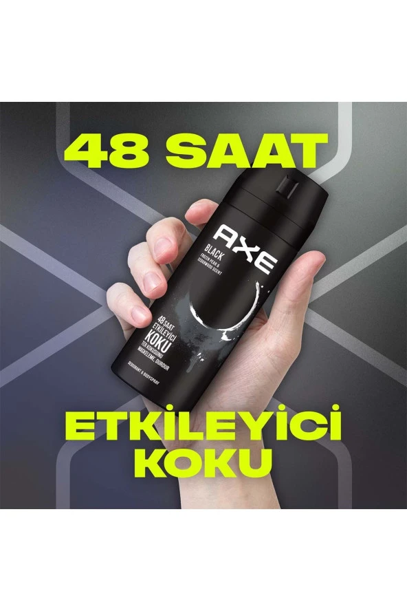 Axe Erkek Deodorant Sprey Black 150 ml - 5