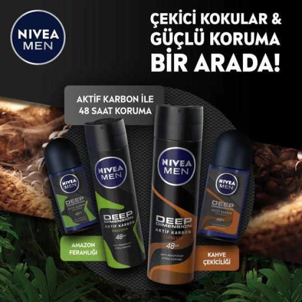 NIVEA DEEP DIMENSION ROLL-ON 50ML - 4