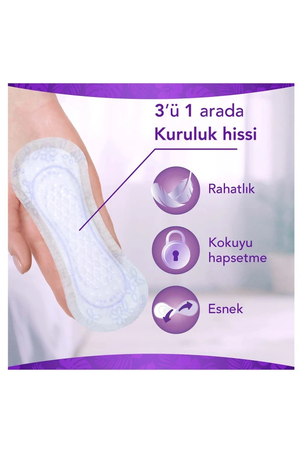 Orkid Yaprak Pamuksu Günlük Ped Deo Fresh Dev Ekon - 8