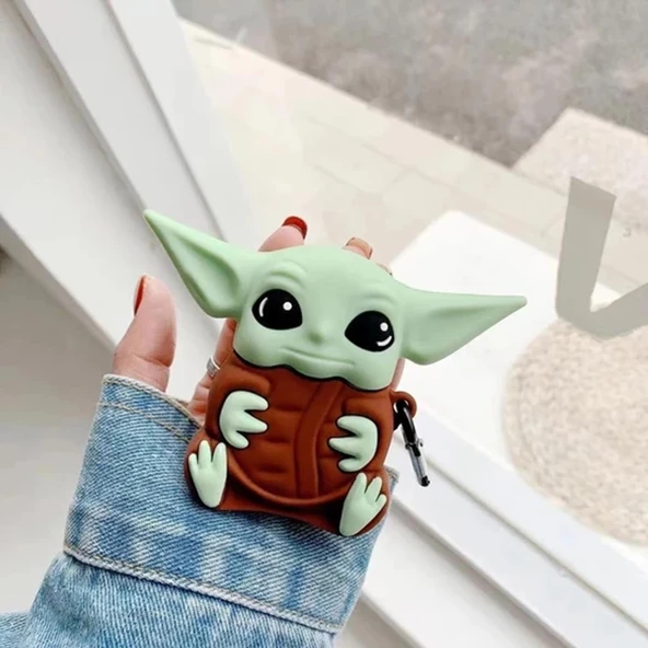 E2M AIRPODS 1-2 KILIF YODA YEŞİL - 2
