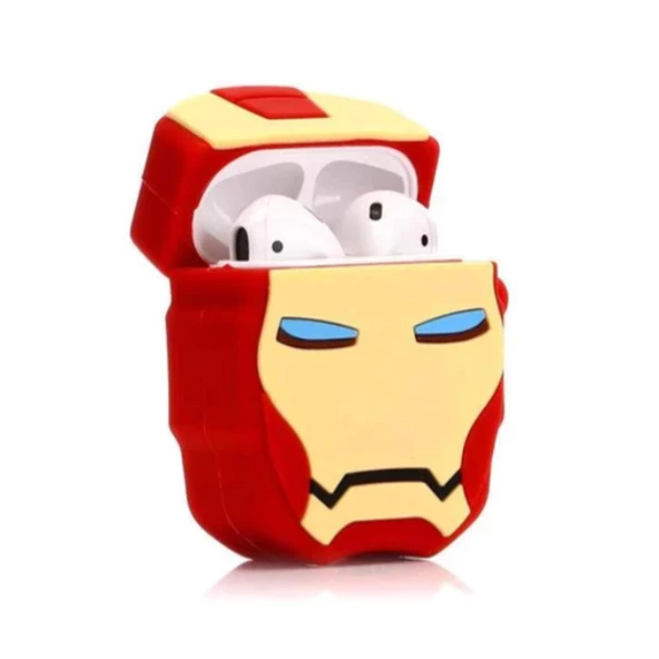 E2M AIRPODS 3 KILIF IRON MAN KIRMIZI - 2