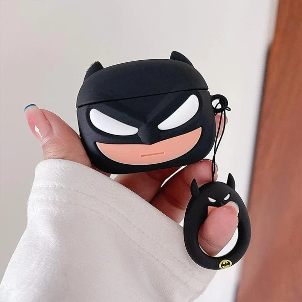 E2M AIRPODS PRO KILIF BATMAN SİYAH - 2