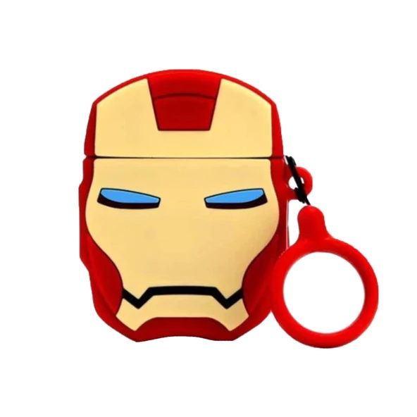 E2M AIRPODS 3 KILIF IRON MAN KIRMIZI