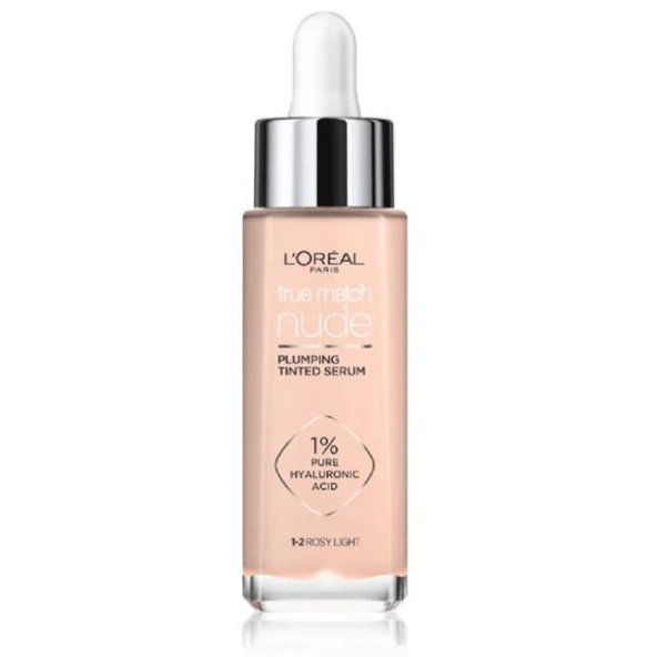 LOreal Paris True Match Nude Fondöten Serum 1-2 Rosy Light