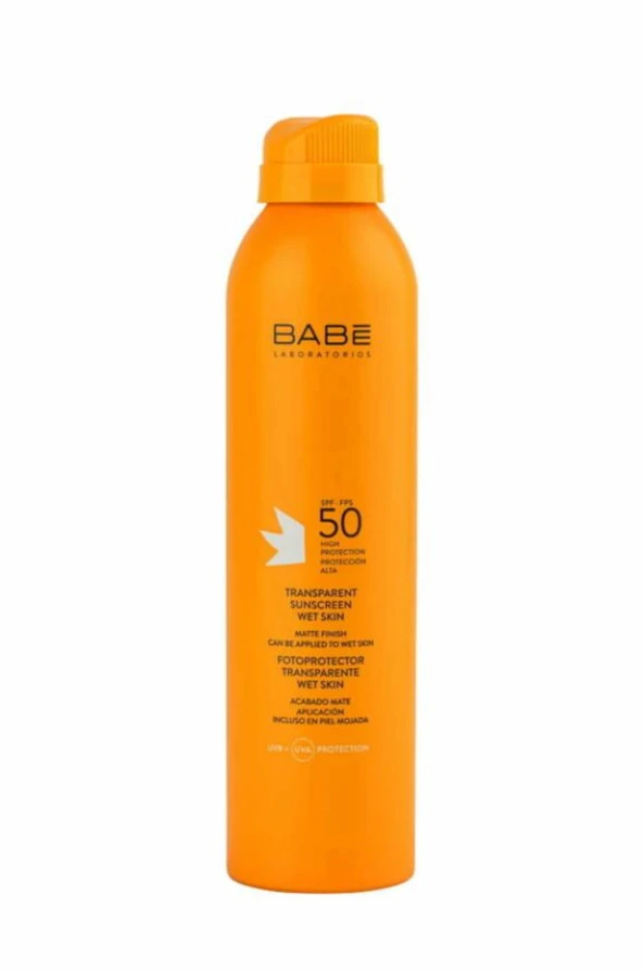 Babe Transparent Suncscreen Wet Skin Spf 50 200ml