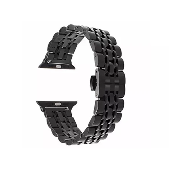 E2M APPLE WATCH 42-44MM KRD-07 METAL FULL ALTIN KORDON - Resim 3