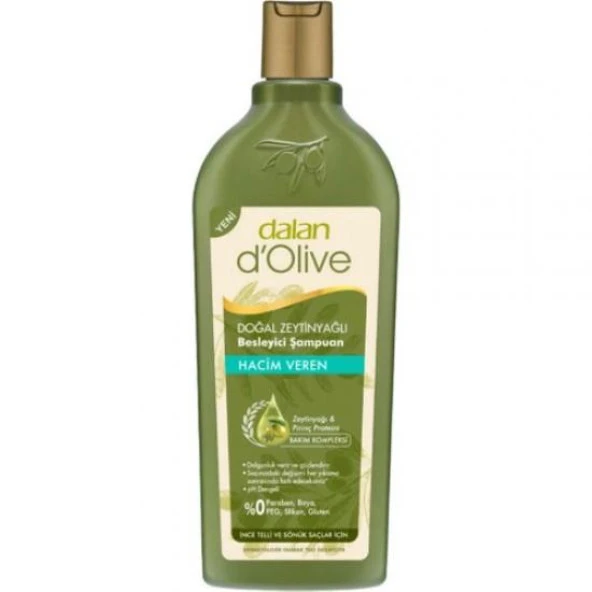 Dalan Dolive Şampuan Zeytinyağlı Hacim Veren 400 ml