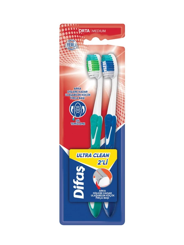 Ultra Clean 2 Li Diş Fırçası