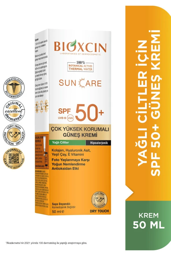 Bioxcin Sun Care Çok Yüksek Korumalı Yağlı Ciltler