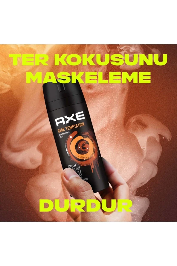 Axe Erkek Deodorant Sprey Dark Temptation 150 ml - 3