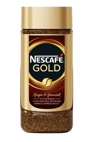 NESCAFE GOLD KAHVE CAM KAVANOZ 200 GR - Resim 2
