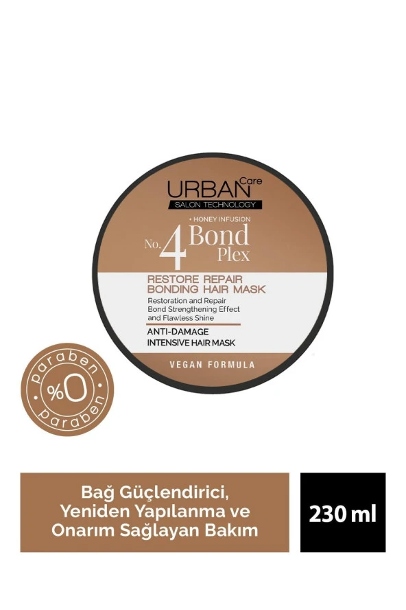 Urban Care No.4 Bond Plex Restore Yoğun Onarım Mas