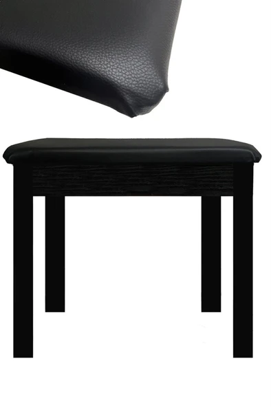 Midex TBX-144BK Üst Kalite Piyano Taburesi Gizli Bölmeli Siyah Renk (32x54x48) ürün görseli 1