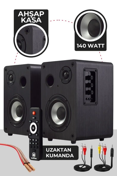 Midex İmpressive Paket-2 Stüdyo Ekipmanları Kayıt Seti (Monitör Mikrofon Mikser Kulaklık) - Resim 2