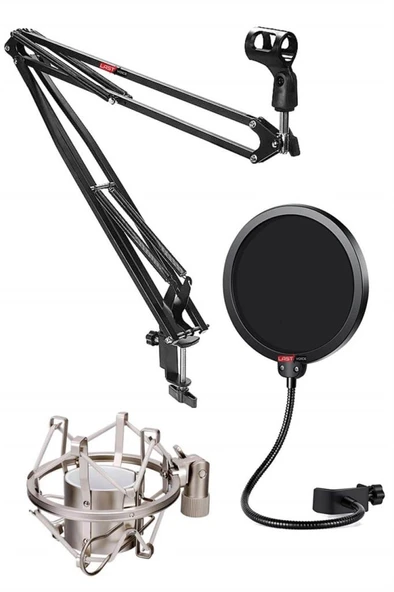 Lastvoice NB40X Set Rode NT1-A İçin Mikrofon Standı Filtre Shock Mount ürün görseli