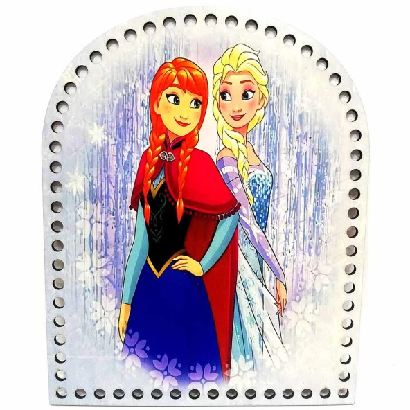 Ahşap Sırt Çanta Plakası C3 Frozen