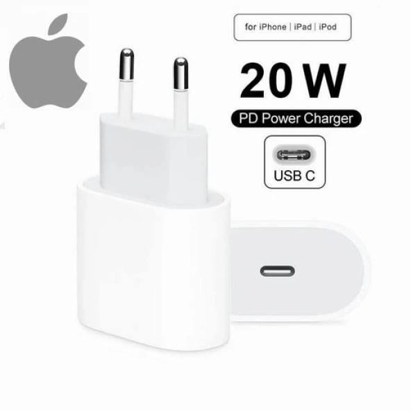 Apple iPhone 7 Plus 20W Hızlı Şarj Kafası USB-C MHJE3TU-A KABLOSUZ