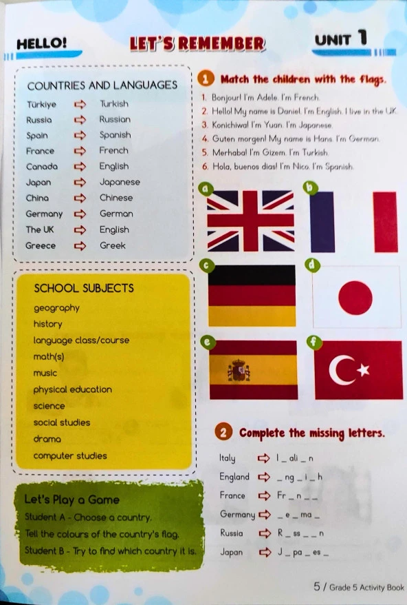 5. Sınıf İngilizce Eğitim Seti FUN & LEARN - 4