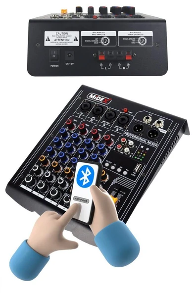 Lastvoice Hall Paket-2 Ses Sistemi Mixer Hoparlör Paketi (Kapalı Alan toplantıları İçin) - Resim 2