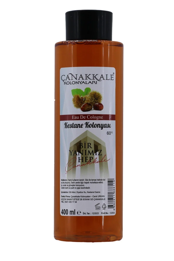 Kestane Kolonyası - 400 Ml - (pet Şişe)