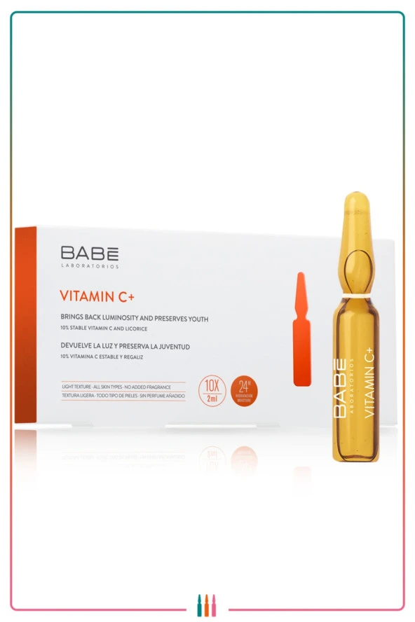 Babe Laboratorios Vitamin C+ 10lu Ampul Aydınlatıc