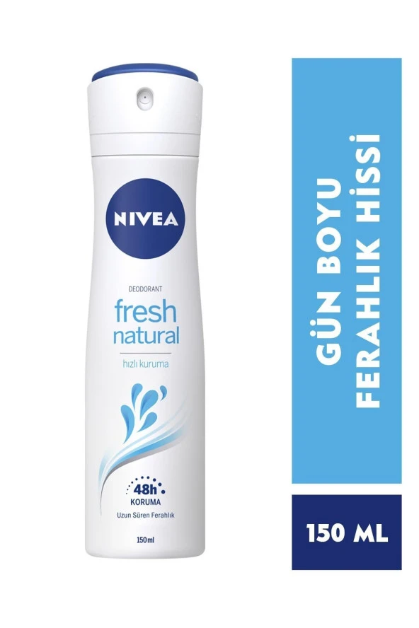 Nivea Kadın Sprey Deodorant Fresh Natural