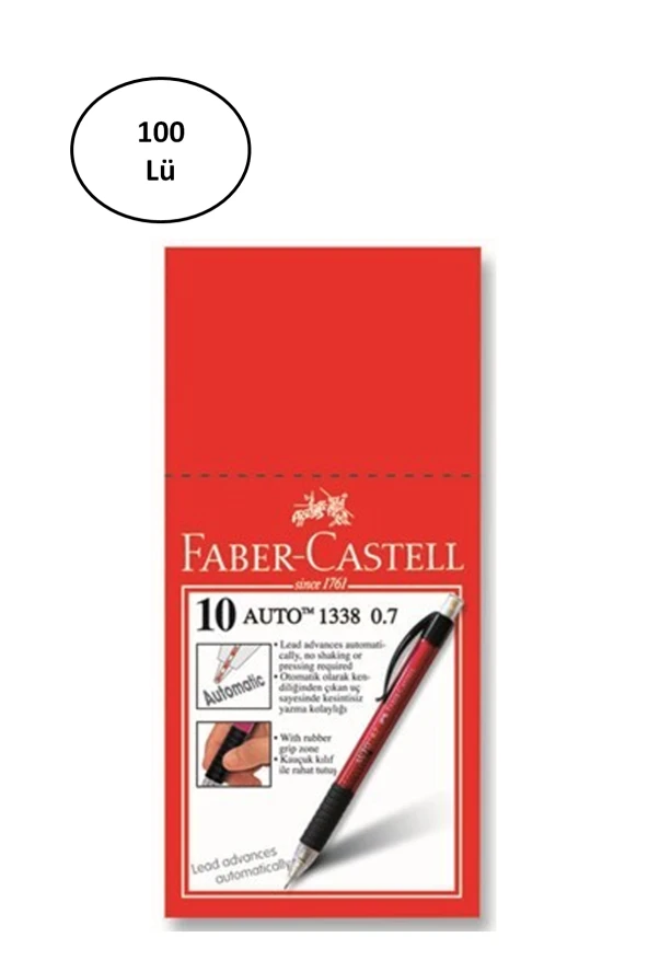 Faber-Castell Auto 1338 Versatil 0.7 mm 100lü