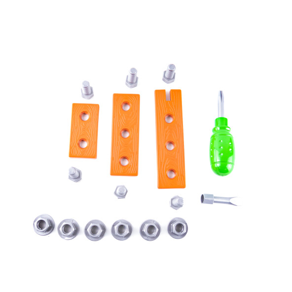 Oyuncak Tamir Seti 26 Parça Testereli Set - 3