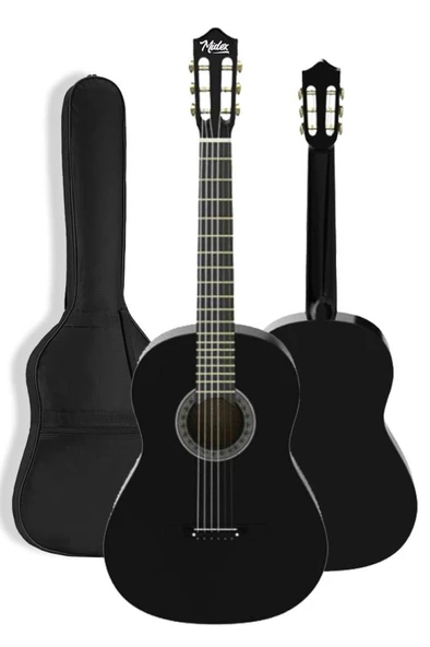 Midex CG-36BK Kaliteli 36 İnç 3/4 Junior Çocuk Gitarı 8-12 Yaş Arası (Çanta Askı Pena Metod) - Resim 2