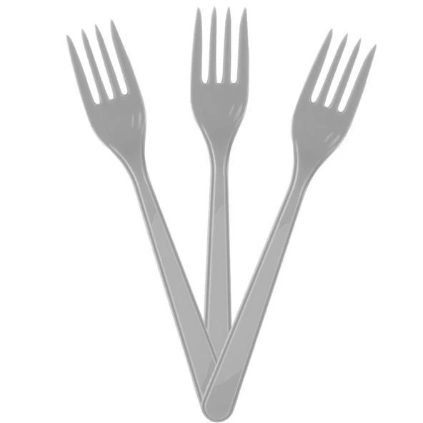 Pastik Çatal 10lu pk Gümüş ürün görseli