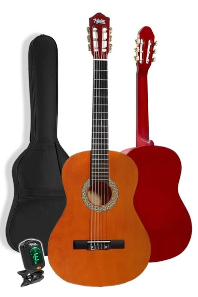 Midex CG-36YL-PAK Kaliteli 36 İnç 3/4 Junior Çocuk Gitarı 8-12 Yaş Arası (Çanta Tuner Askı Pena Metod) - Resim 2