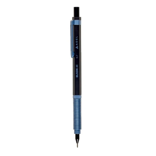 Adel Blackline Metal Gövdeli Versatil Kalem 0.7 Mm MAVİ-SİYAH