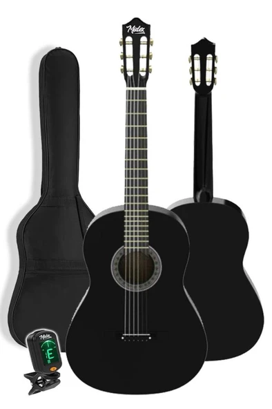 Midex CG-36BK-PAK Kaliteli 36 İnç 3/4 Junior Çocuk Gitarı 8-12 Yaş Arası (Çanta Tuner Askı Pena Metod) - Resim 2