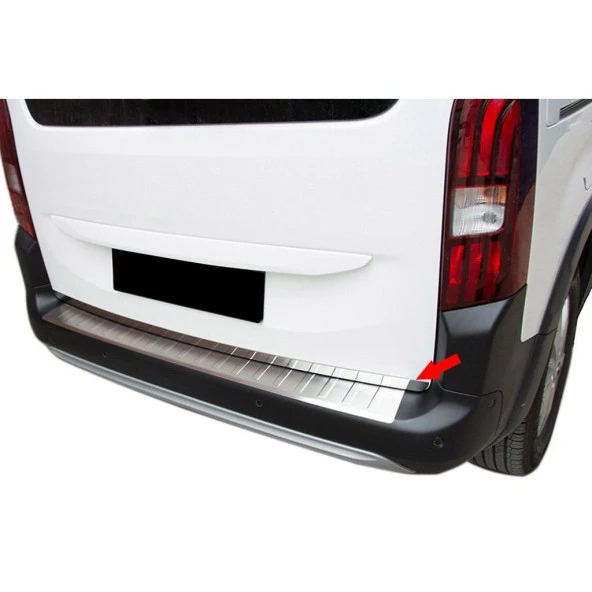 Opel Combo Uyumlu E Krom Arka Tampon Eşiği 2019 Ve Üzeri ürün görseli