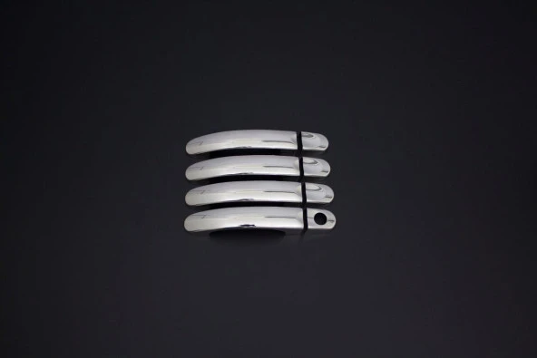 Volkswagen Transporter Uyumlu Krom Kapı Kolu 4 Kapı Çelik 2015 Ve Sonrası Drs ürün görseli 1