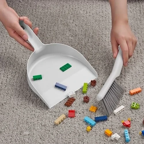 IKEA PEPPRIG Faraş Süpürge Pratik  Gri  26x18x8 cm - 3