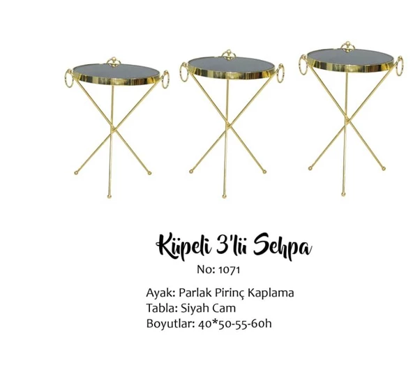 Brc 17525 Küpe Model Metal çelik Gold renk kaplama Düz siyah Temper cam El Yapım